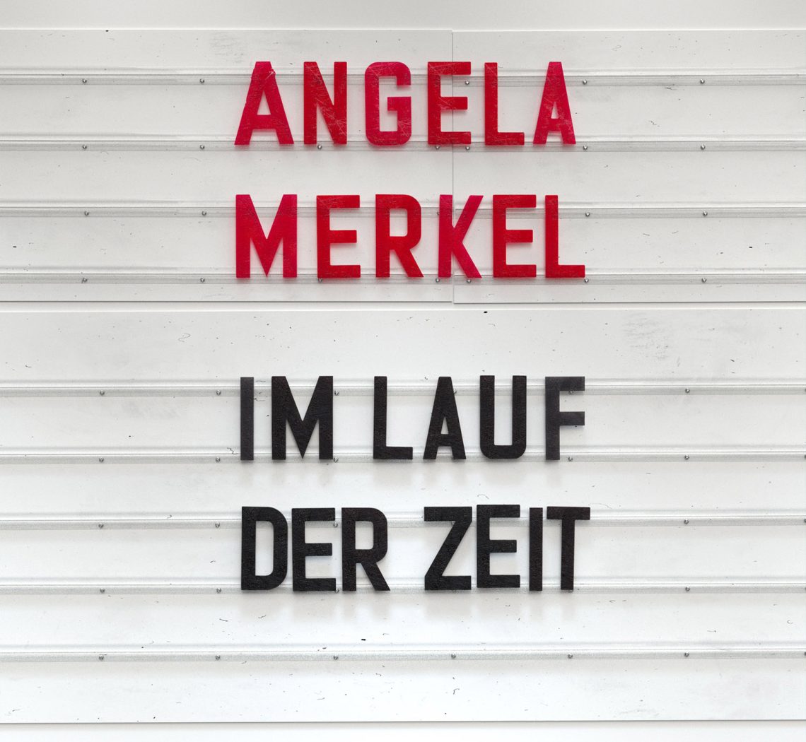 Angela Merkel Title Design